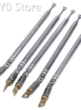 Hot5 Pcs 32cm Length 5 Section Telescopic AM FM Radio Antenn