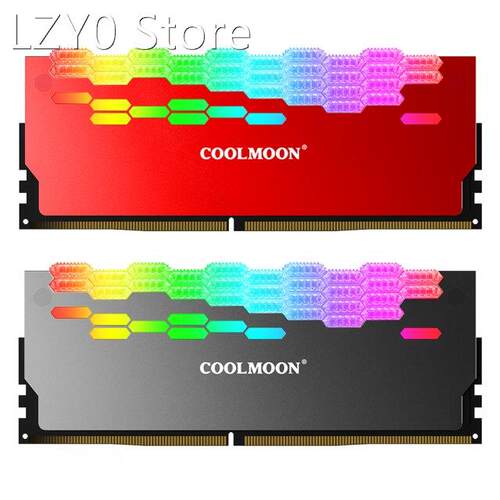 COOLMOON RA-2 RAM Heatsink Cooler Memory Cooling Vest Heat S