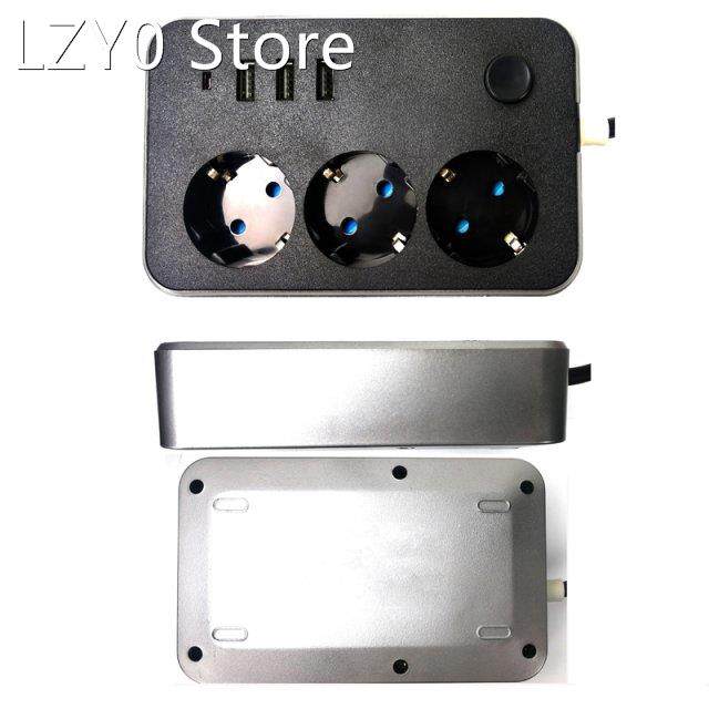 new power strip 3 outlets 3 usb charging ports 2500w power s