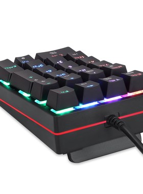 MOTOSPEED K24 USB Wired Mechanical Numeric Keypad 21 Keys M