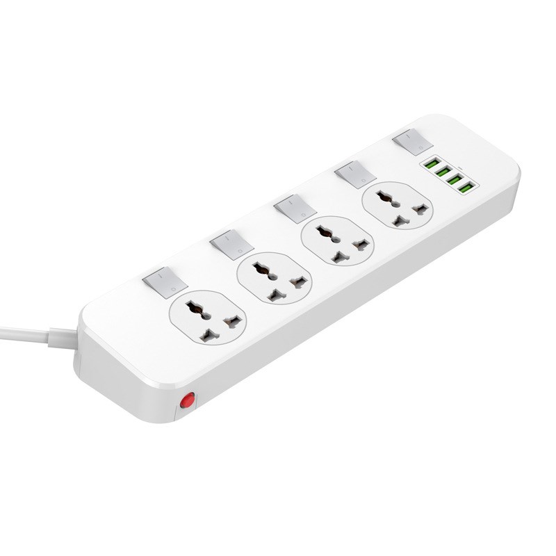 LDNIO Smart Universal Surge Protector 10A 100 240V 4 Outlet
