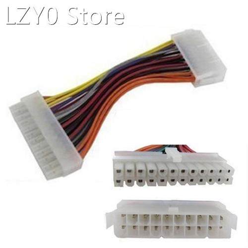 Copper Internal 20pin Female To 24pin Male Computer Accessor