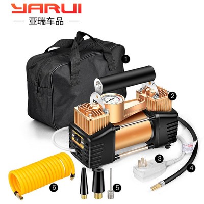 Car tire inflator 220V double cylinder electric inflatable p