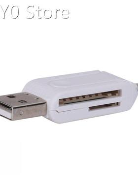 VKTECH 2 in 1 USB OTG Card Reader Universal Micro USB OTG TF