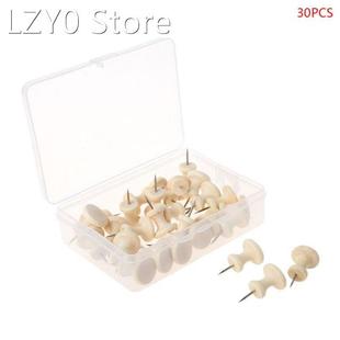 Wooden Thumbtack Board Pins Pushpins Drawing Photo Wall Stud