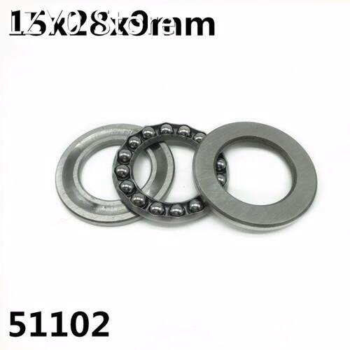 10Pcs 51102 15x28x9mm Axial Thrust Ball Bearings 8102 High q
