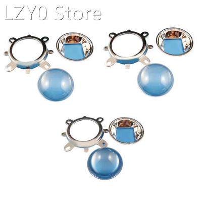 LED Lens Optical Glass 44mm + 50mm Reflector Collimator Hou