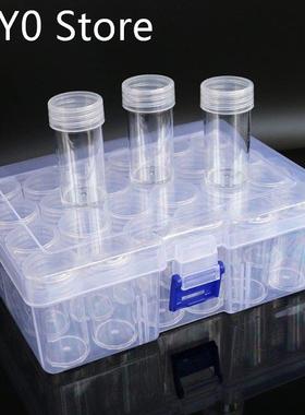 Clear Plastic Bead Storage Containers Set Jars Diamond Paint