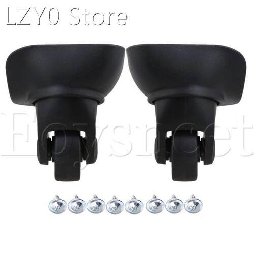 2Pieces DIY Wheels Luggage Accessories Left & Right 7.8x