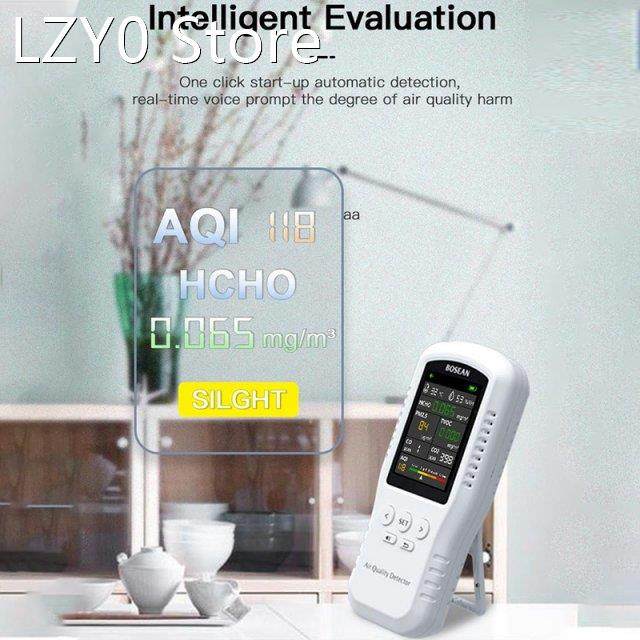 Portable with Real Sensors Air quality Monitor CO2 CO PM2.5