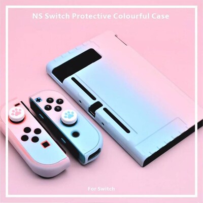 Cute Colorful Anti Scratch Outer Coque Shell For Nintendo S