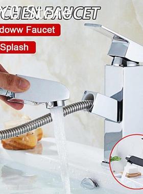 60CM Stainless Steel Baking Paint/Black Mixer Tap Kitchen Fa