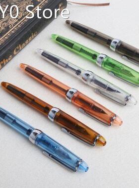 JINHAO 992 Transparent Fountain Pen 0.5mm Stationery Supplie