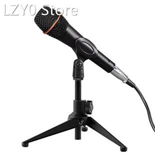 Condenser Microphone Holder Stand Foldable MIC Desktop Tripo