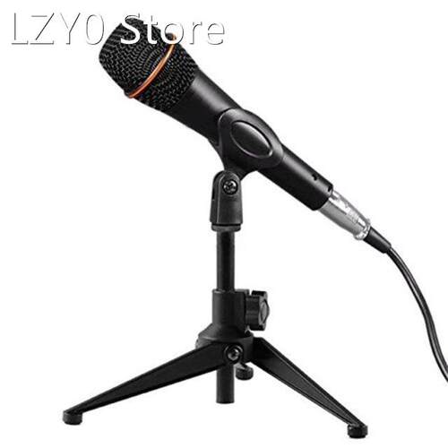 Condenser Microphone Holder Stand Foldable MIC Desktop Tripo