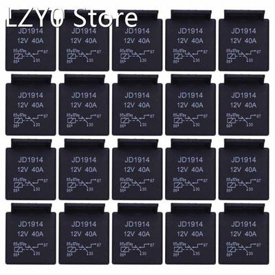 20X 12V Volt 40A AMP 5 Pin Changeover Relay Automotive Car M