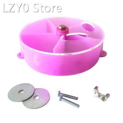 Parrot Foraging Wheel Food Holder Rotatable Pecking Toy for