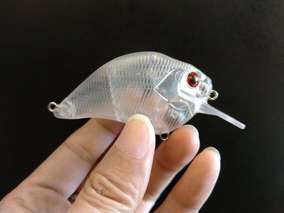 Shelt's 20 Pcs Unpainted Fishing Square Bill Blank Lures Sha