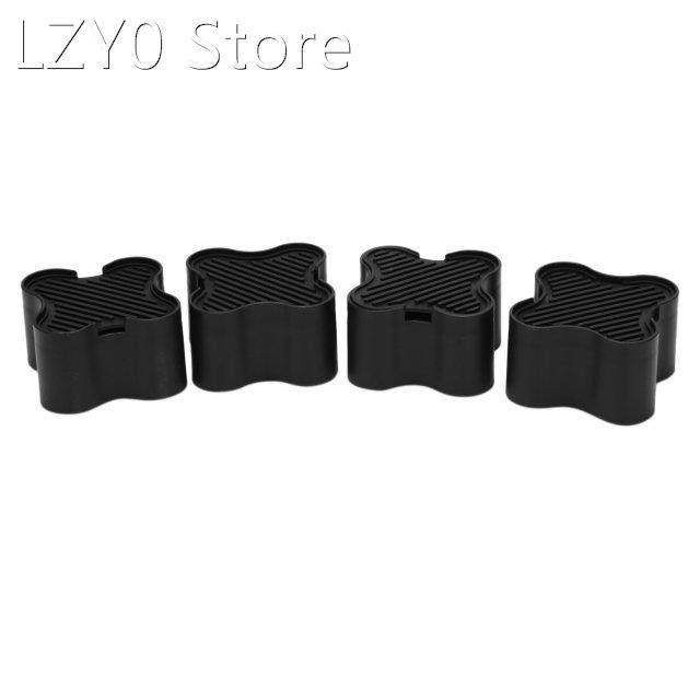 4 Pack Bed and Furniture Risers Elevator Up to 2 Inch Heavy