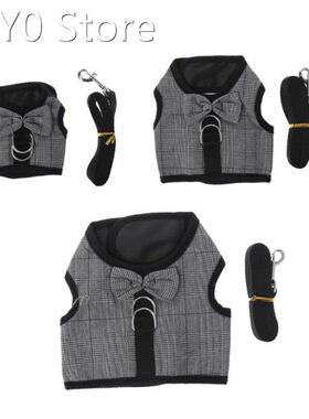 Rabbit Leash Lead Vest Small Animals Mesh Cotton Hamster Gui