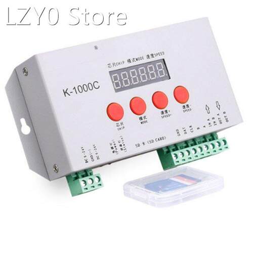 K-1000C Controller K1000C WS2812B WS2811 APA102 T1000S WS281