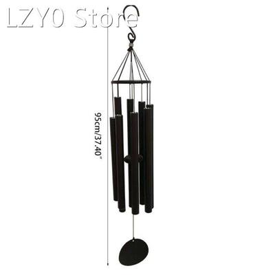 8 Tubes Iron Hanging Wind Chimes for Room Outdoor Yard Garde