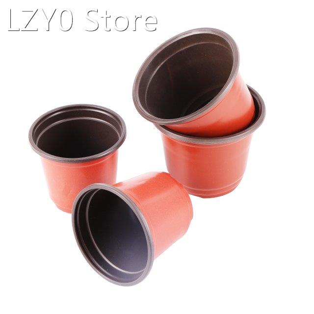 6 Pcs Lightweight Seedling Flower Pot Plastic Grow Box Fall
