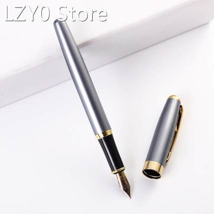 0.5MM Iridium Nib Fountain Pen Metal Barrel Pull-out to Refi
