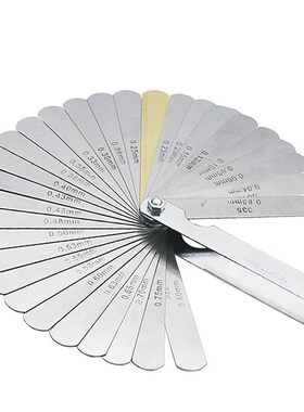 High quality 32pcs range finder, feeler gauge valve, teachi