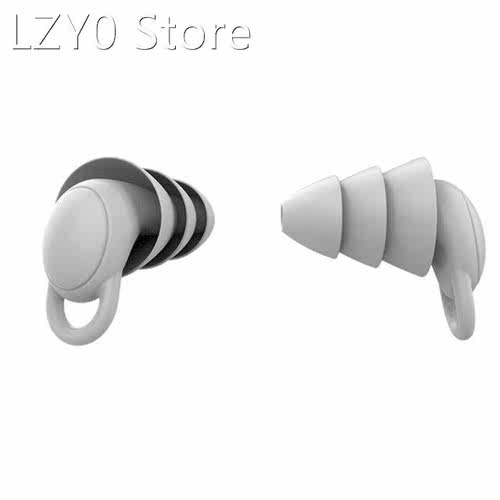 1 Pair Earplugs Protective Ear Plugs Soft Silicone Waterproo