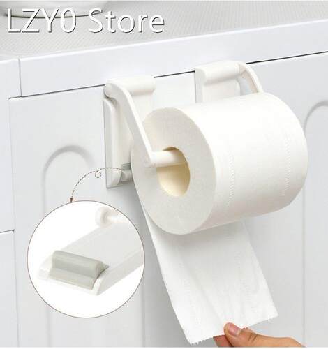 Creative Paper Towel Storage Rack Cling Film Wall Shelf Refr