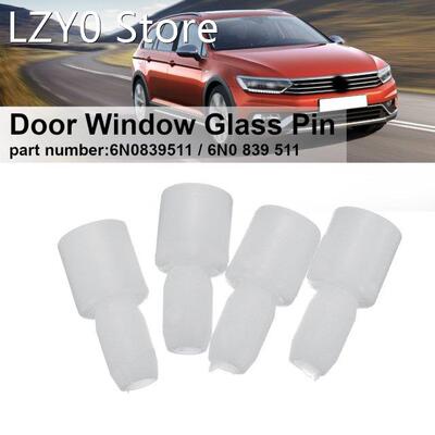 4Pcs Movable Door Window Glass Pin For VW Passat B5 B7 Jetta