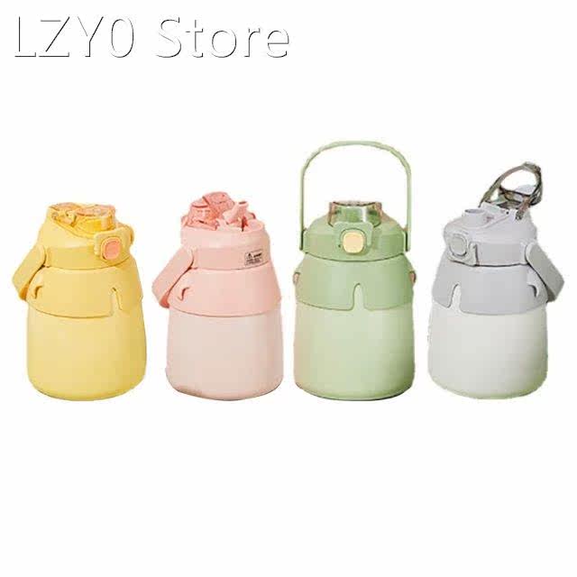 2022 New Stainless Steel Coffee Tea Milk Cup Cute Water Bott