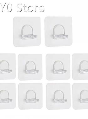 10/30 Pcs Shelf Support Adhesive Pegs Plastic Closet Cabinet