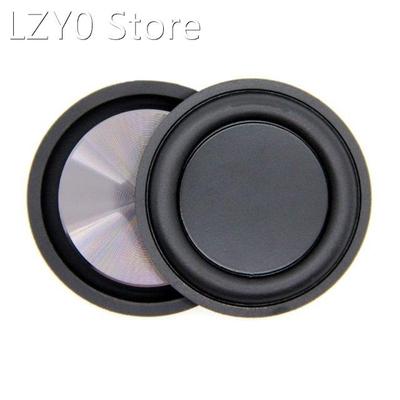 2PCS Rubber Metal Low Frequency Passive Bass Radiator Speake