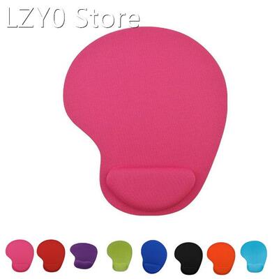 8 Colors Thicken Wrist Protective Mousepad EVA PU Fabric Sof