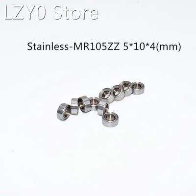 Stainless steel bearing 10PCS SMR105ZZ 5*10*4(mm) free shipp