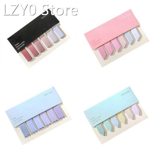 120Pcs Sticky Note Pads Index Tabs Set Page Markers Sticky L