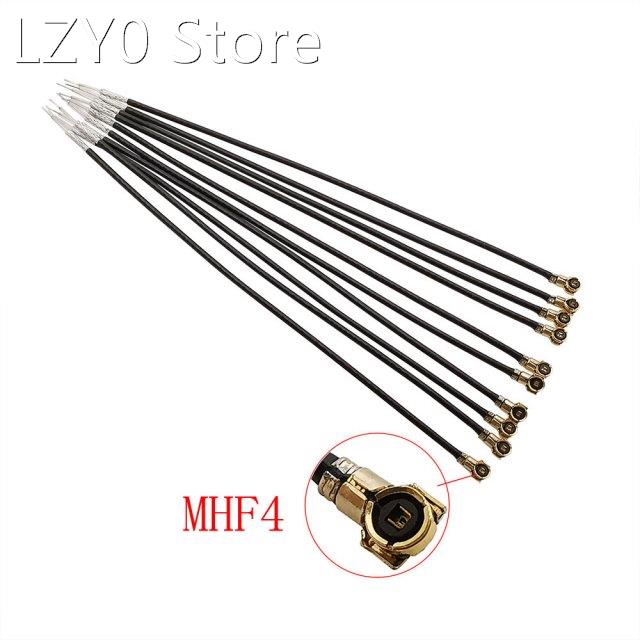 100Pcs IPX IPEX U.fl MHF4 0.81 Cable Pigtail Jumper Coaxial