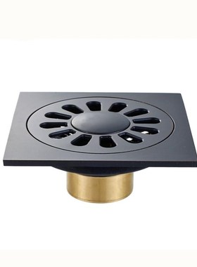 1pc High Quality Black Bronze Brass Material Square Deodora