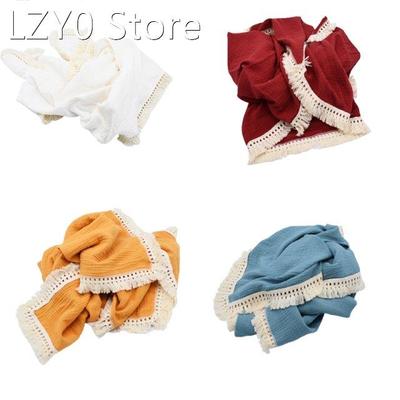 2022 New Baby Month Blanket Cotton Soft Kids Newborn Swaddle
