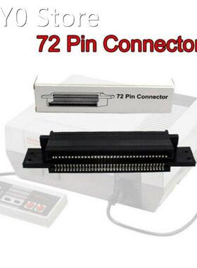 New 72 Pin Connector Adapter NES Game Replacement Part 72 Pi