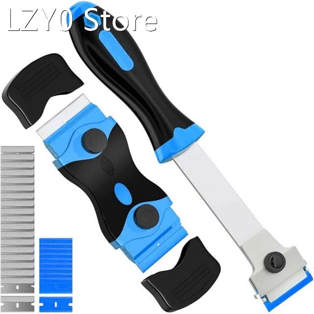 2 PCS Razor Blade Scraper Glass Scraper Hob Plastic Blade Sc