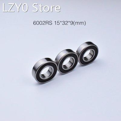 1pcs 6002RS 15*32*9(mm) chrome steel rubber Sealed High sp