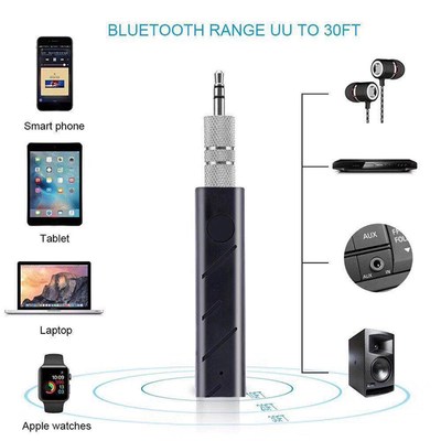 Wireless Car Bluetooth Audio Receiver 3.5mm Bluetooth Trans