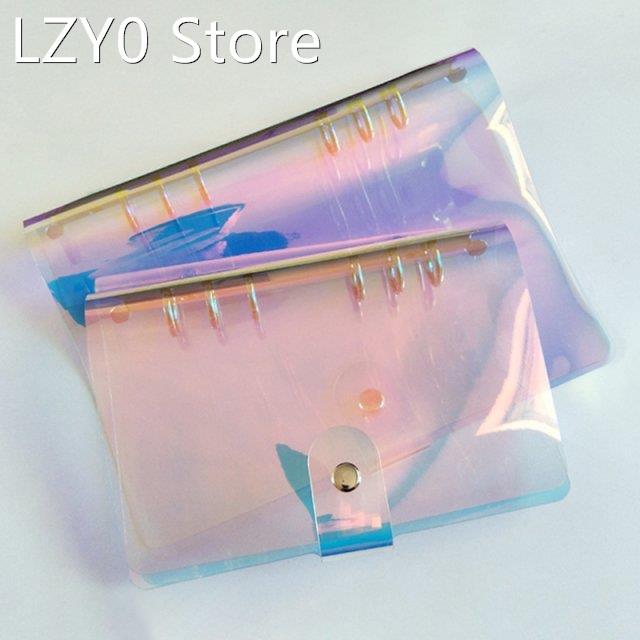 6 Hole PVC Loose Leaf Binder Notebook Notepad Sketchbook Bus