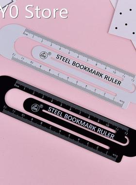 12cm High Quality Steel Ruler Metal Ruler Metal Bookmarks Sc