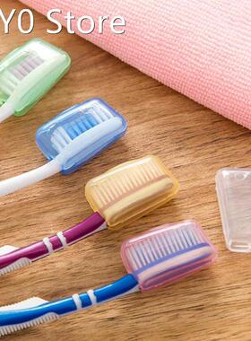 5Pcs/Lot Portable Toothbrush Head Cover Case Travel Hiking C