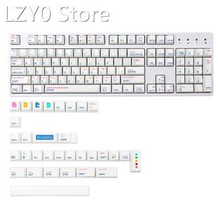 136 Keys PBT Dye Subbed Multi-characters Keycap Customized C