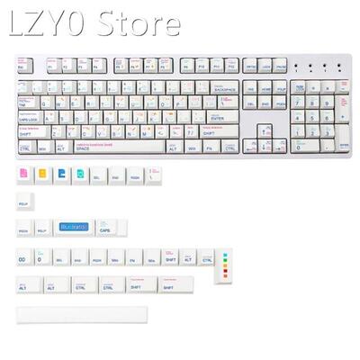 136 Keys PBT Dye Subbed Multi-characters Keycap Customized C